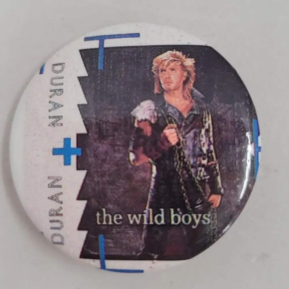 Vintage Duran Duran 80s Band Pins Set of 3 Wild Boys Special Edition Retro Style